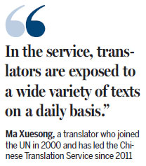 For UN's Mandarin translators, there's 'no room for mistakes'