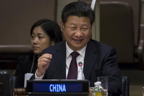 Chinese president makes four-point proposal on promoting women's rights