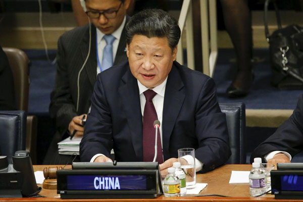 Chinese president makes four-point proposal on promoting women's rights