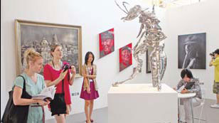 Art market picks up pace