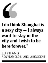 Sexy Shanghai tops city ranking