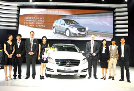 Mercedes-Benz powers through China's west