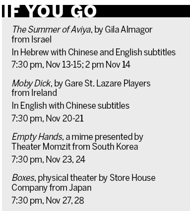 Going solo at Shanghai theater festival