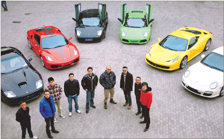 Supercar youths in drive for good image