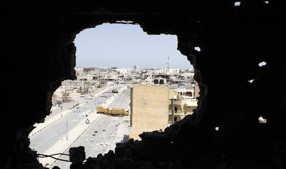 Fighting rages in Libyan city of Misrata