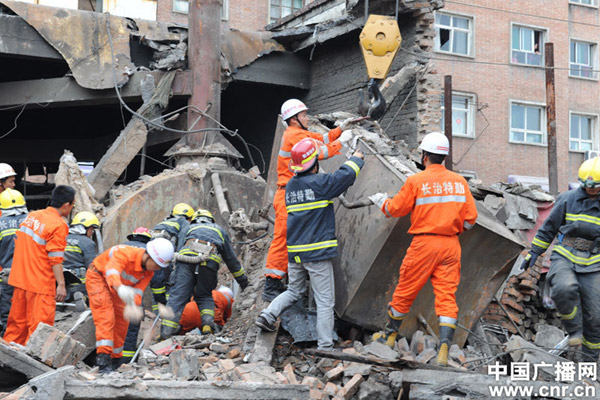 3 killed in hospital blast in north China city