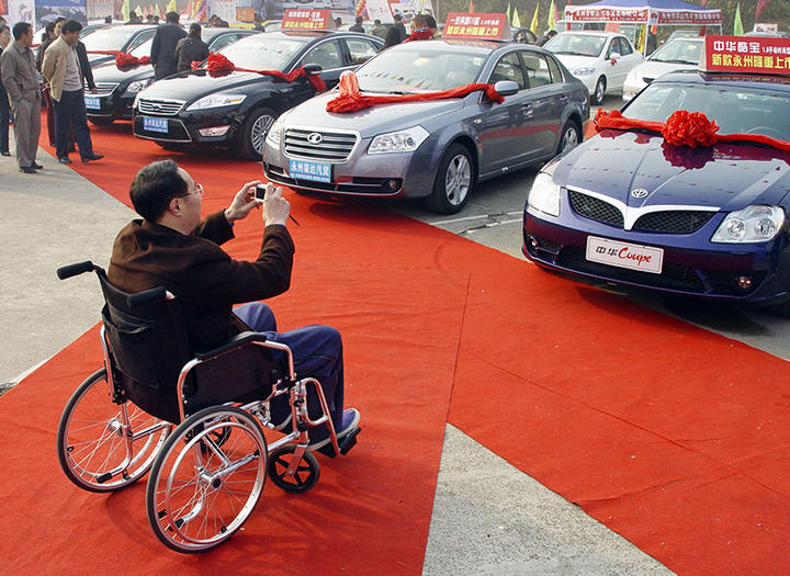 Capturing how cars changing China