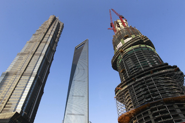 China's tallest building exceeds 300m