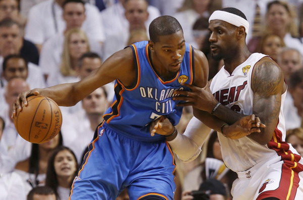 Heat beat Thunder 121-106 to clinch NBA title