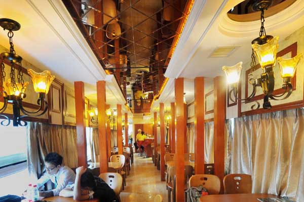Antique train turns into chic motel