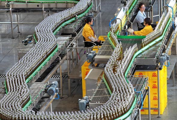 China still world's biggest beer producer