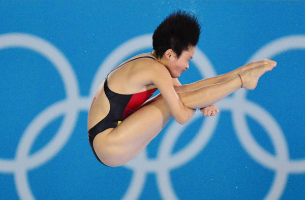 China wins diving gold