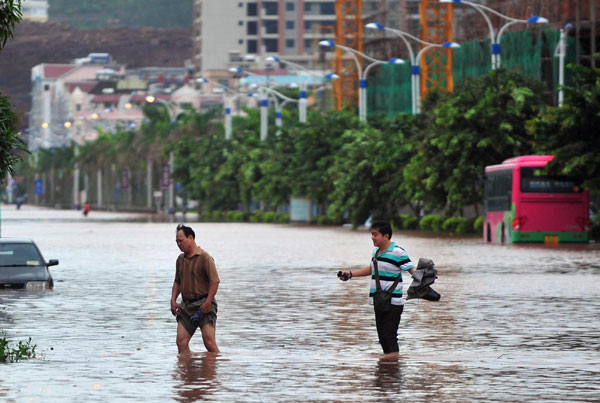 Typhoon Kai-Tak affects 1.26m in S China