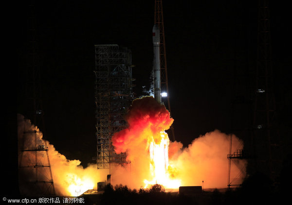 China launches two satellites for navigation system