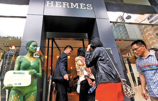 Hermes defies the trend of slipping sales