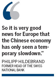 China 'essential to European recovery'