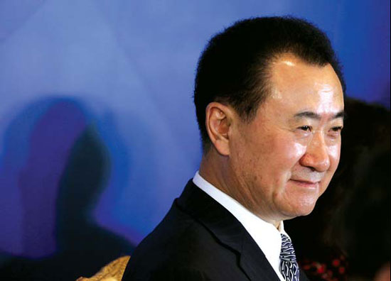 Wang Jianlin, chairman of Wanda Group Wanda Group ventures onto the global stage