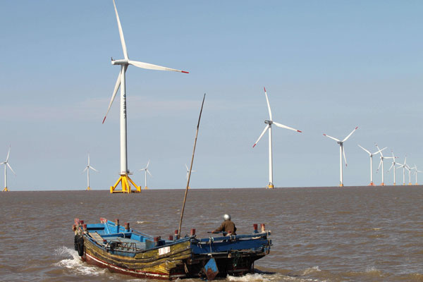 Nation's wind farms heading offshore