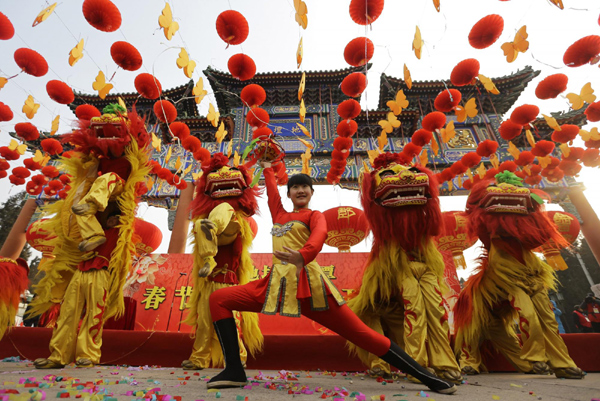 Temple fair in Ditan Park