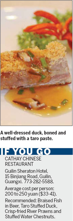 Fish swimming in beer