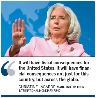IMF chief issues warning over DC debt limit drama