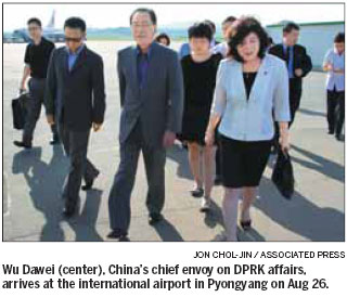 Envoy seeks path of peace on peninsula