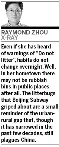 Hit litterbugs with fines, not insults