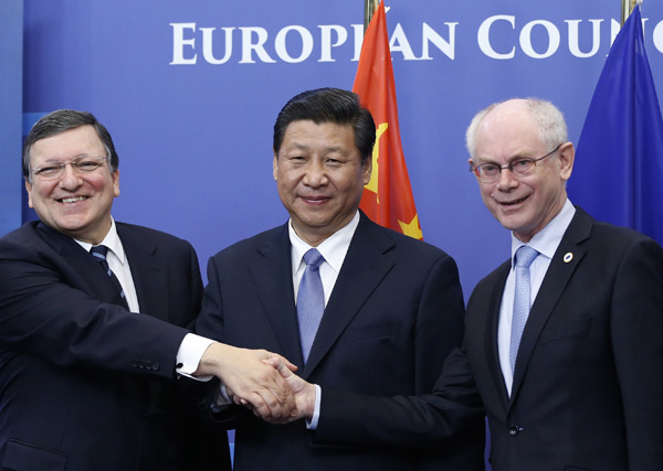 President Xi in first visit to European Union