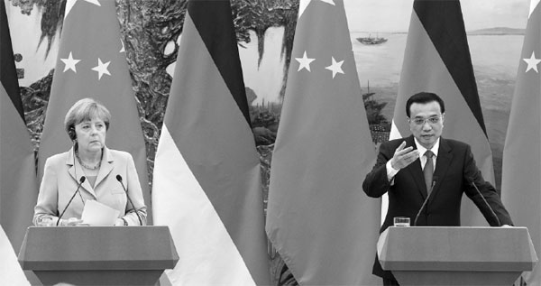 China, Germany sign trade pacts