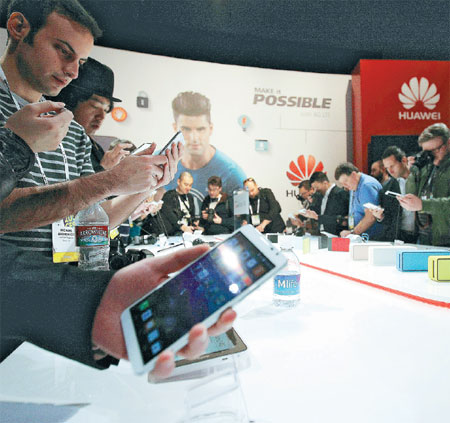 Huawei phone shipments up 62%
