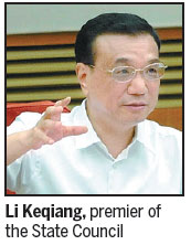 Li offers vision of revival for Northeast