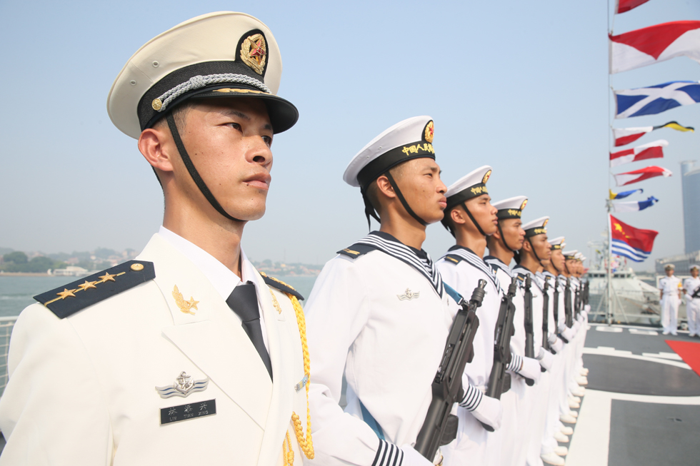 New-type frigate Quanzhou joins Chinese navy