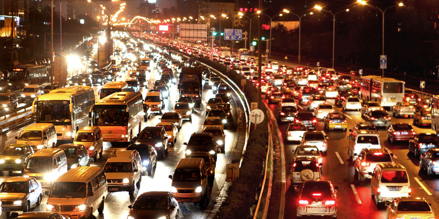 Traffic woes in Beijing