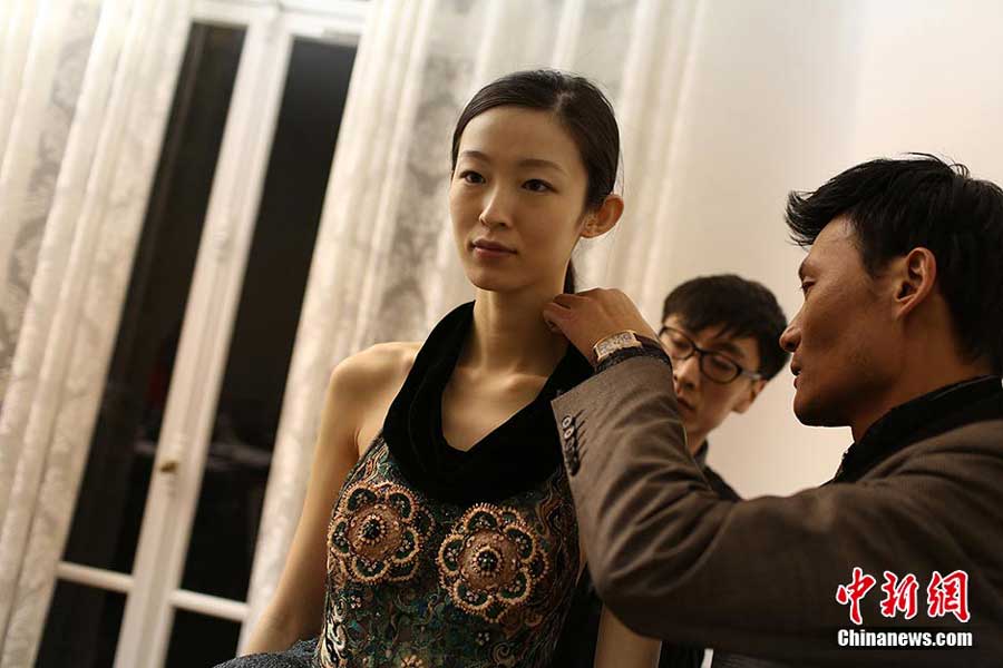 Photo story: Chinese haute couture designer in Paris