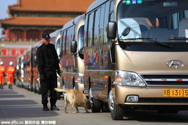China to beef up anti-terrorism measures on public transport