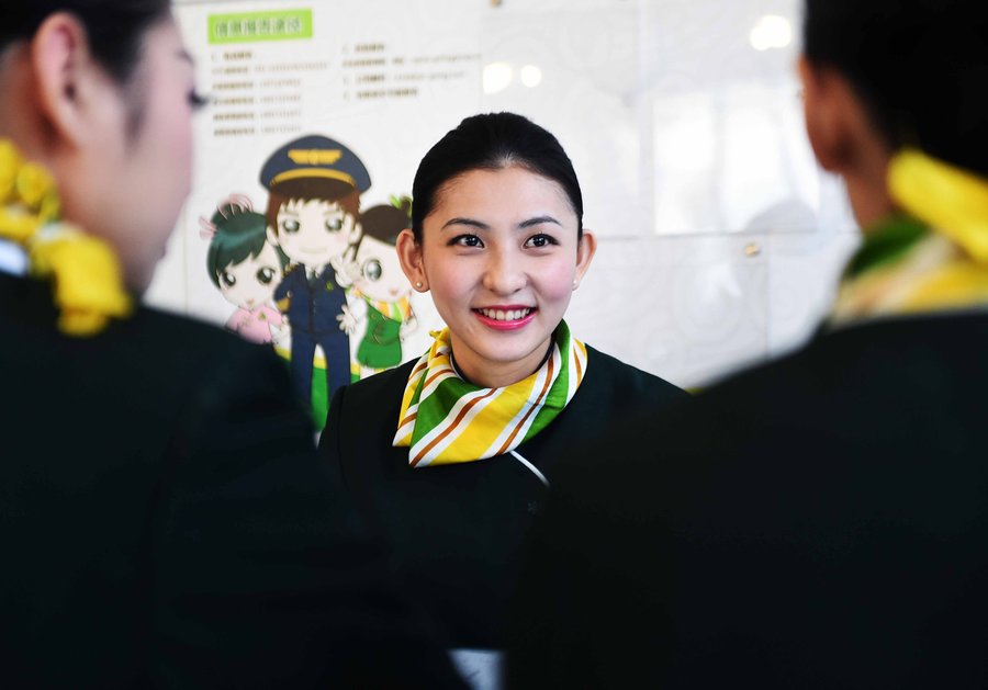 Taiwan flight attendants find new route