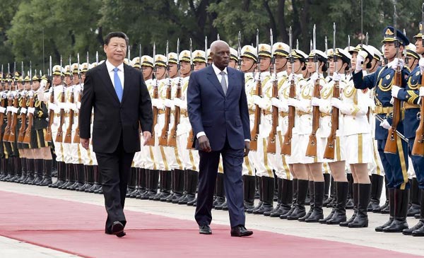 China and Angola sign cooperation deals