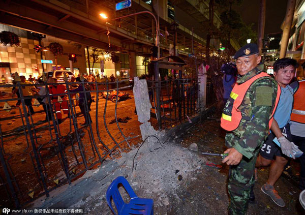 Several foreigners among 27 dead in Thai shrine blast: media