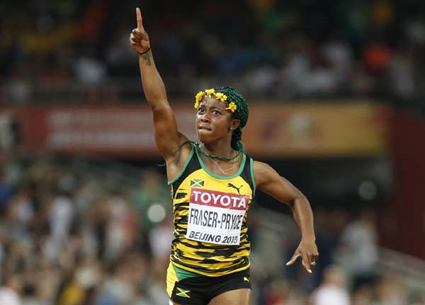 Jamaican Fraser-Pryce again becomes world champion