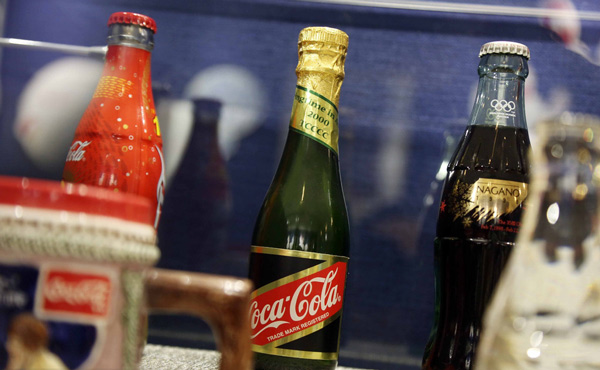 History of Coca-Cola on display in Shanghai