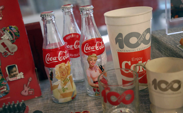 History of Coca-Cola on display in Shanghai