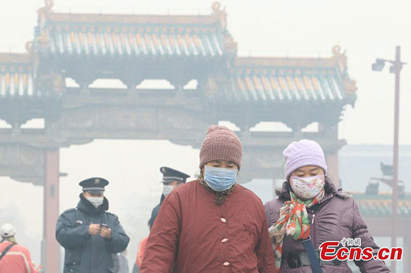 Smog set to tighten grip on northeast