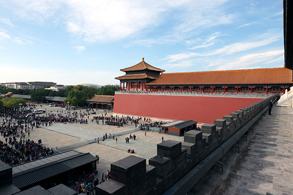 Palace Museum sees a surge of tourists in off-season