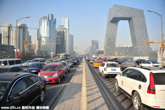 Beijing commuters lose $127 a month on average due to congestion