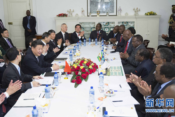 China, Zimbabwe agree to boost cooperation for common development