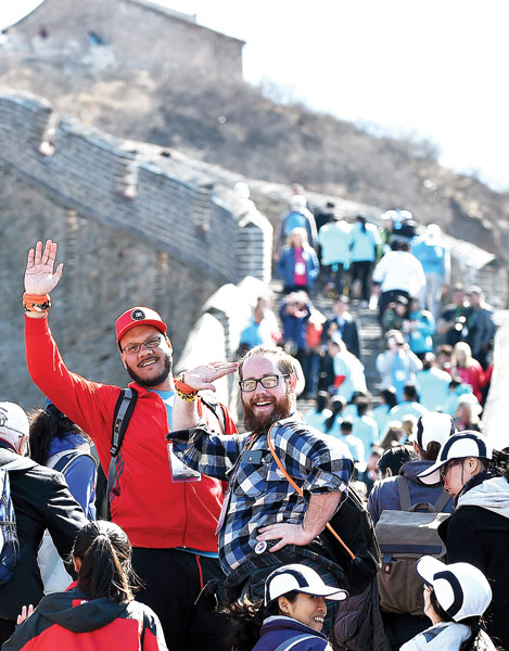 'Amazing' hike marks tourism year
