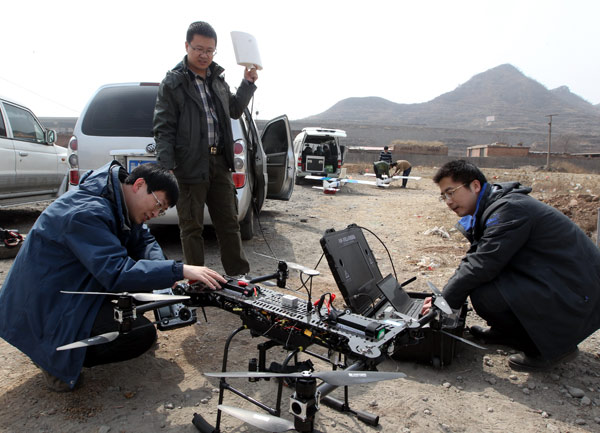 Hebei deploys pollution monitoring drones