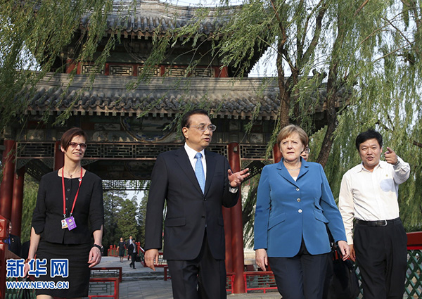 Beijing poised to strengthen German ties