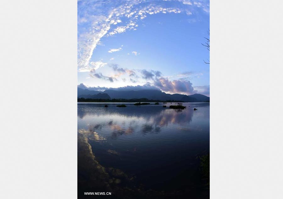 Scenery of Dajiu Lake in Shennongjia, Central China's Hubei