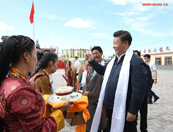 Respect, protect nature during development: Xi